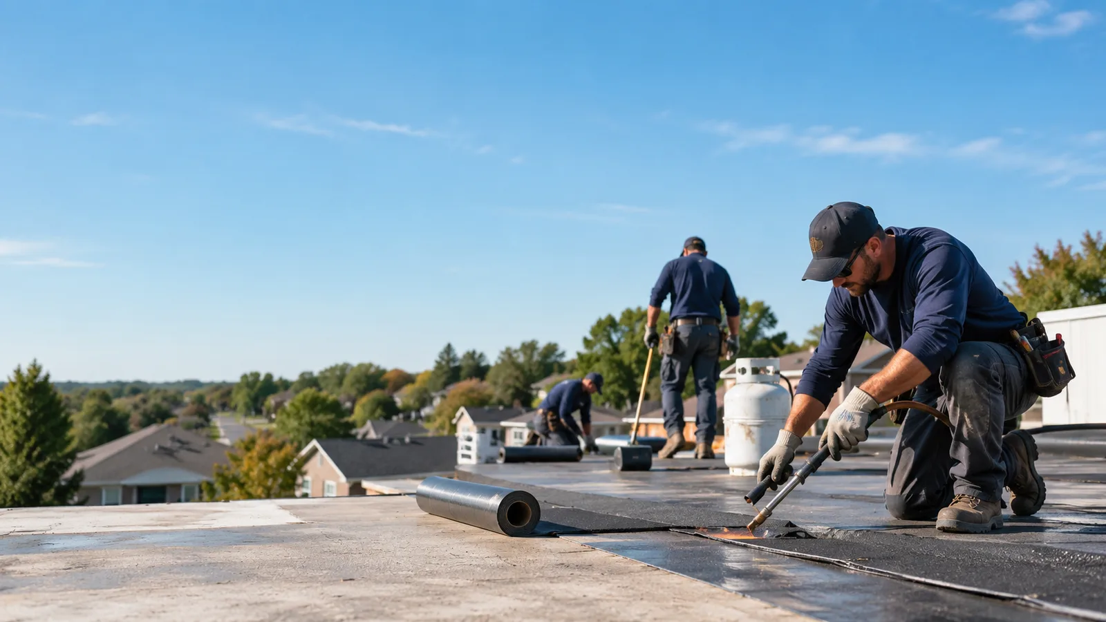 Flat Roof Leak Repair providers in Avant, OK